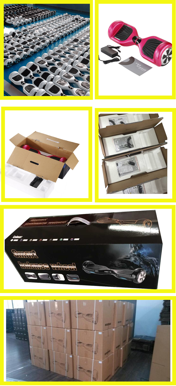 self balance scooter packaging