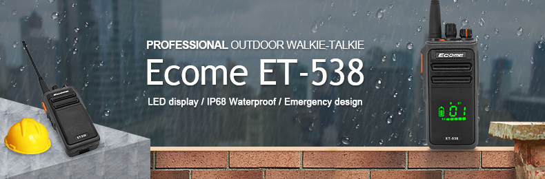 Uhf Analog Walkie-Talkie Quanzhou Wireless Walkie-Talkie ETMY ET-66 Handheld Walkie Talkie for Restaurants Home Use