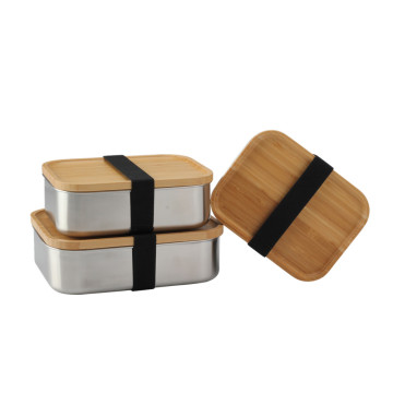 Big size Lunch Box with Bamboo Lid