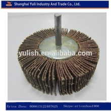 dental abrasive wheels/abrasive flap wheel with shaft