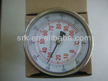 3" Dial SS Bi-Metal Thermometers 0-100C