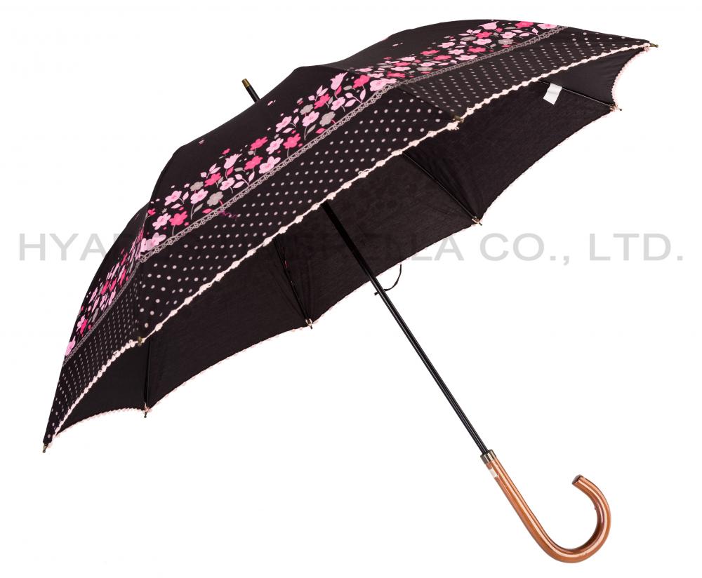 Ladies Cute Umbrella Black