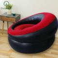 Folding Flocking Round Lazy Single Beach Air Sofa