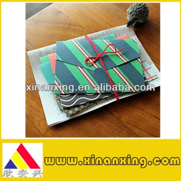 the lastest gift paper envelope with stripe