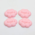 Multi Color Flatback Cute Cloud Shaped Words Painted Mini Resin Cabochon Beads For Kids Toy Decor Charms Room Spacer