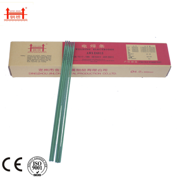 Low Alloy Steel Welding Electrode AWS E6011 e7018