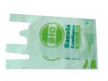 EPI Additive Supermarket Biodegradable Plastic T- shirt Bag