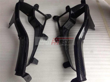 Carbon Fiber Material Brake Light Cover Design For Ferrari 458 Italia Brake Light Cover