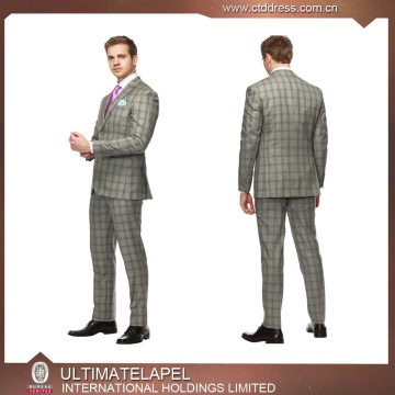 custom made suit samples in stripe