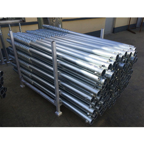 Galvanized Ground Screws Post Anchor For Sheds