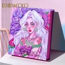 Wholesale 99-Color Multicolored Matte Glitter Waterproof Eyeshadow Palette