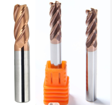 Flat Cutting Tools Carbide Corner Radius End Mill