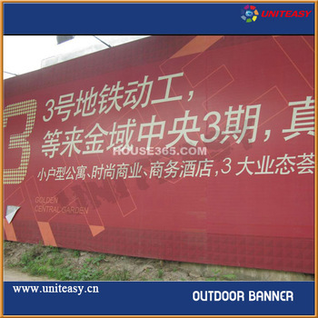 Custom advertising tarpaulin banner