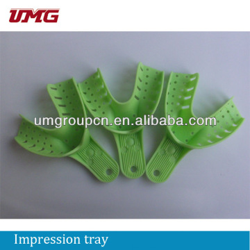 dental impression material:dental impression tray