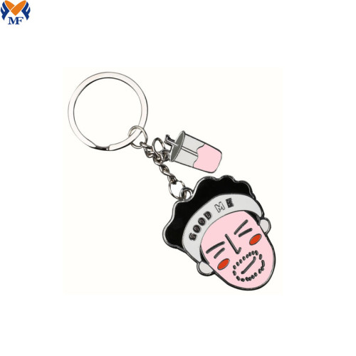 Metal Craft Customized Enamel Keyring Set Shop