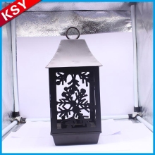 Popular High Quality Outdoor Hut Metal Bird Cages Decorative Candle Lantern Holder