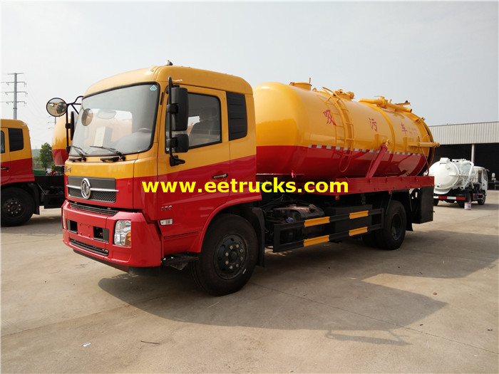 11000L 4x2 Ordure Vacuum Tanker Trucks