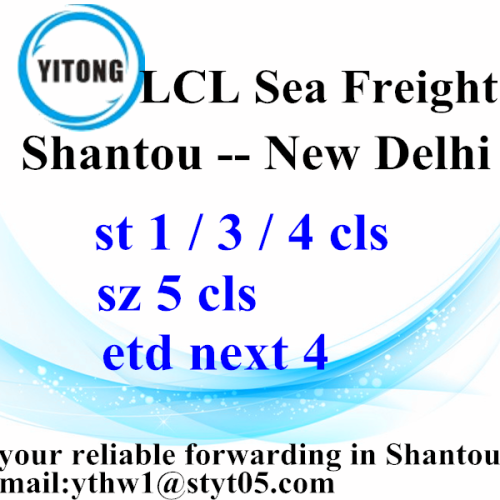 Shantou Global Logistics Services naar New Delhi