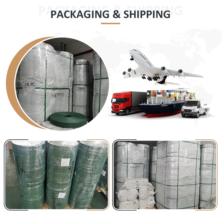 wholesale High Strength non-woven fabric fiber tape insulation filler and wrapping for cable