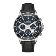 Stainless steel chronograph men watches