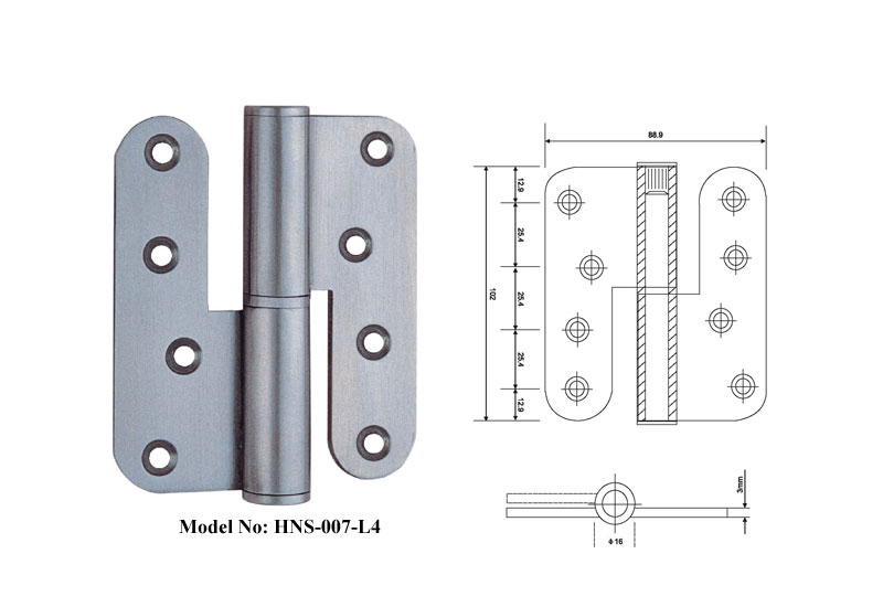 Separable Stainless Steel Door Hinges With Ball Bearingb