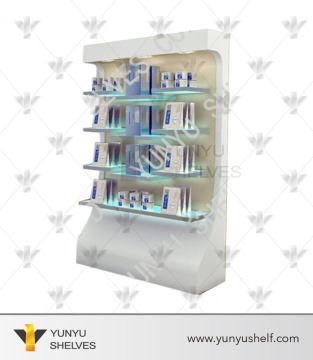 New design beautiful LED lighting perfume store cosmetic store shelves
