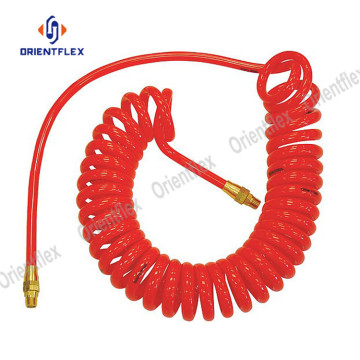 Light weight multi-function PA coiled air hose