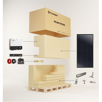 Half-Cut Cell 355w Mono Perc Solar Panel