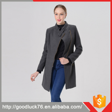 Classic Lady Elegant Long Woolen Jackets Women Winter Coats Women Long Coat Turkey