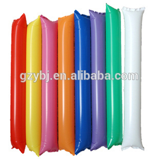 Newest clappers inflatable cheering stick / led cheering sticks