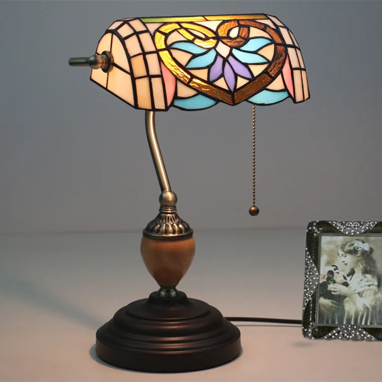 European Bank Lights, Artistic Bars and Cafes, Nostalgic Desk Lamps