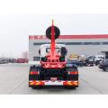 Dongfeng heavy duty compressing hook arm garbage truck