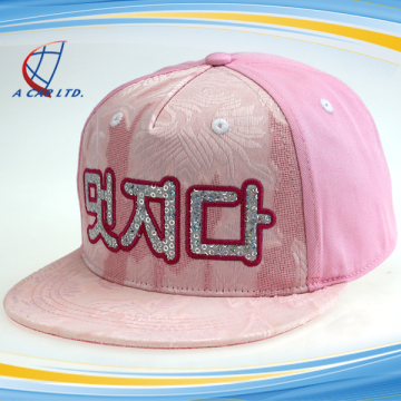 Custom 3D Embroidery Snapback Hat Children Cap