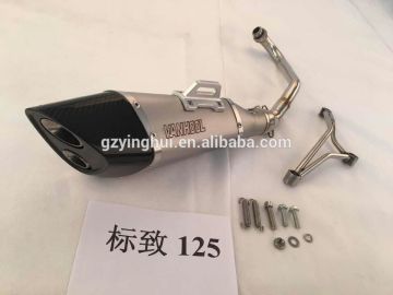 Motorcycle Racing Parts GP Muffler for Peugeot Speedfight 125