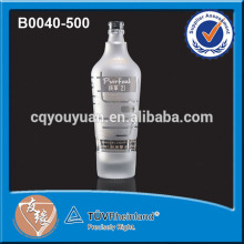 Liquor Bottles Glass Frost 500 ML White Bottle Glass