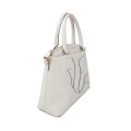 Half Moon Leder Tote Retro Mini Muscheltasche