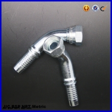 90 degree steel material hydraulic BSP elbow fitting