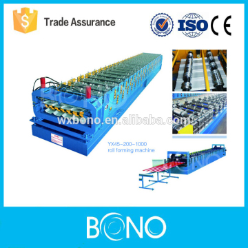 Manual galvanized steel roof making machine