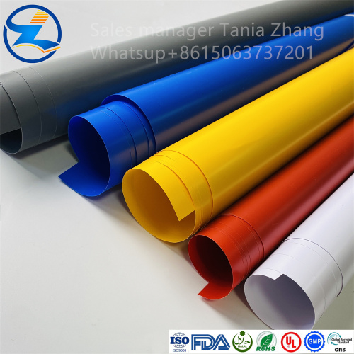 High quality customized color PVC hard film sheet