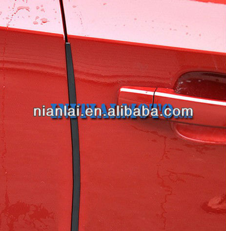 U Style Flexible Black Car SUV Truck Door Edge Guard Trim Molding Roll Strip Rim Molding mold manufacturer shanghai China