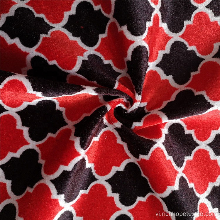 Dệt kim Polyester chịu mài mòn Vải dệt Châu Phi