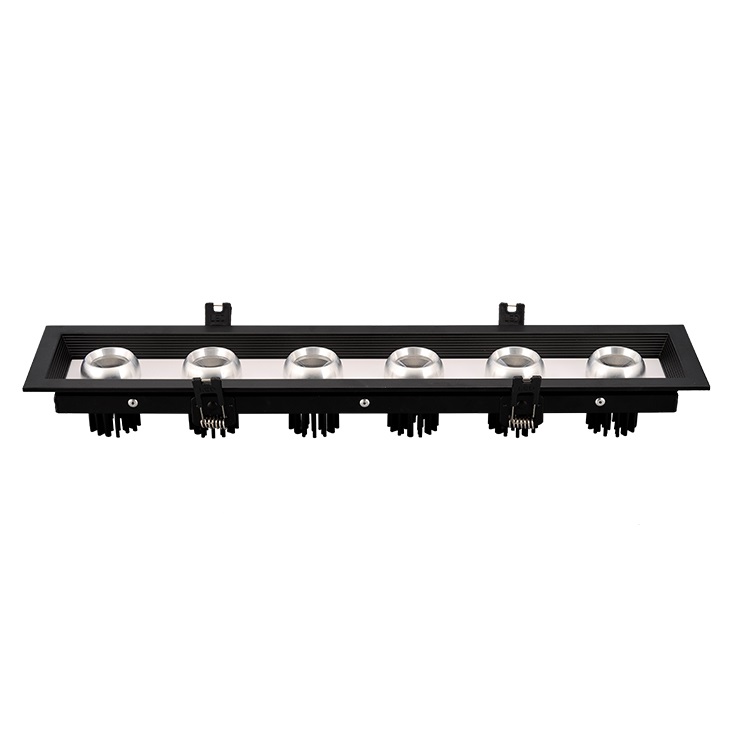 Top quality aluminum led linear lighting led cob ceiling light recessed linear light 28W