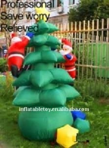 Christmas decorations item inflatable Christmas tree