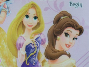 Printed Exercise Fabric Book Covers, Desney Licensed Book Cover