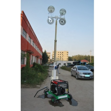 High quality easy mounted portable led light tower FZM-1000B