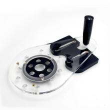 Thick clear acrylic base Universal Router Base