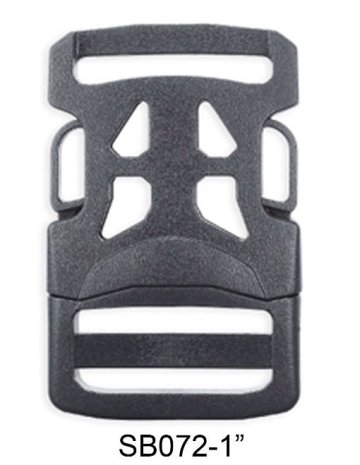 Plastic quick release buckle