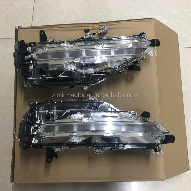 2pcs LED DRL Car Daytime Running Light For Fort*ner 2021+