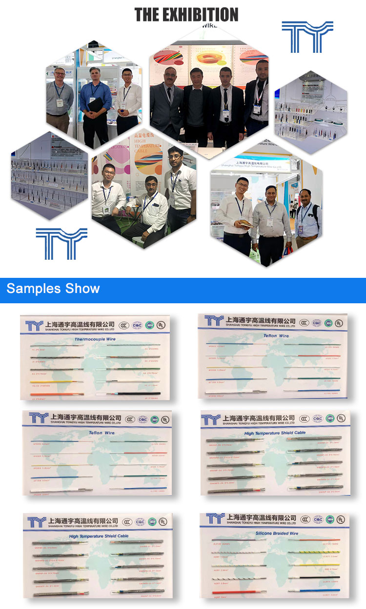 ul3132 high temp silicone rubber tinned copper wire with CE certificate