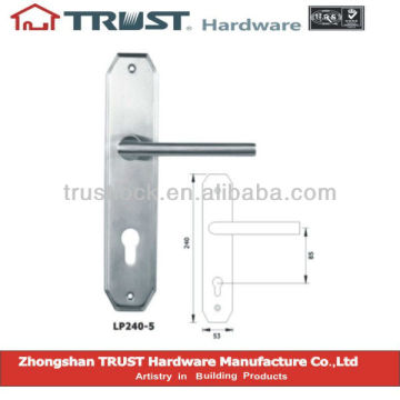 Solid 304SS Special design lever handle lock plate